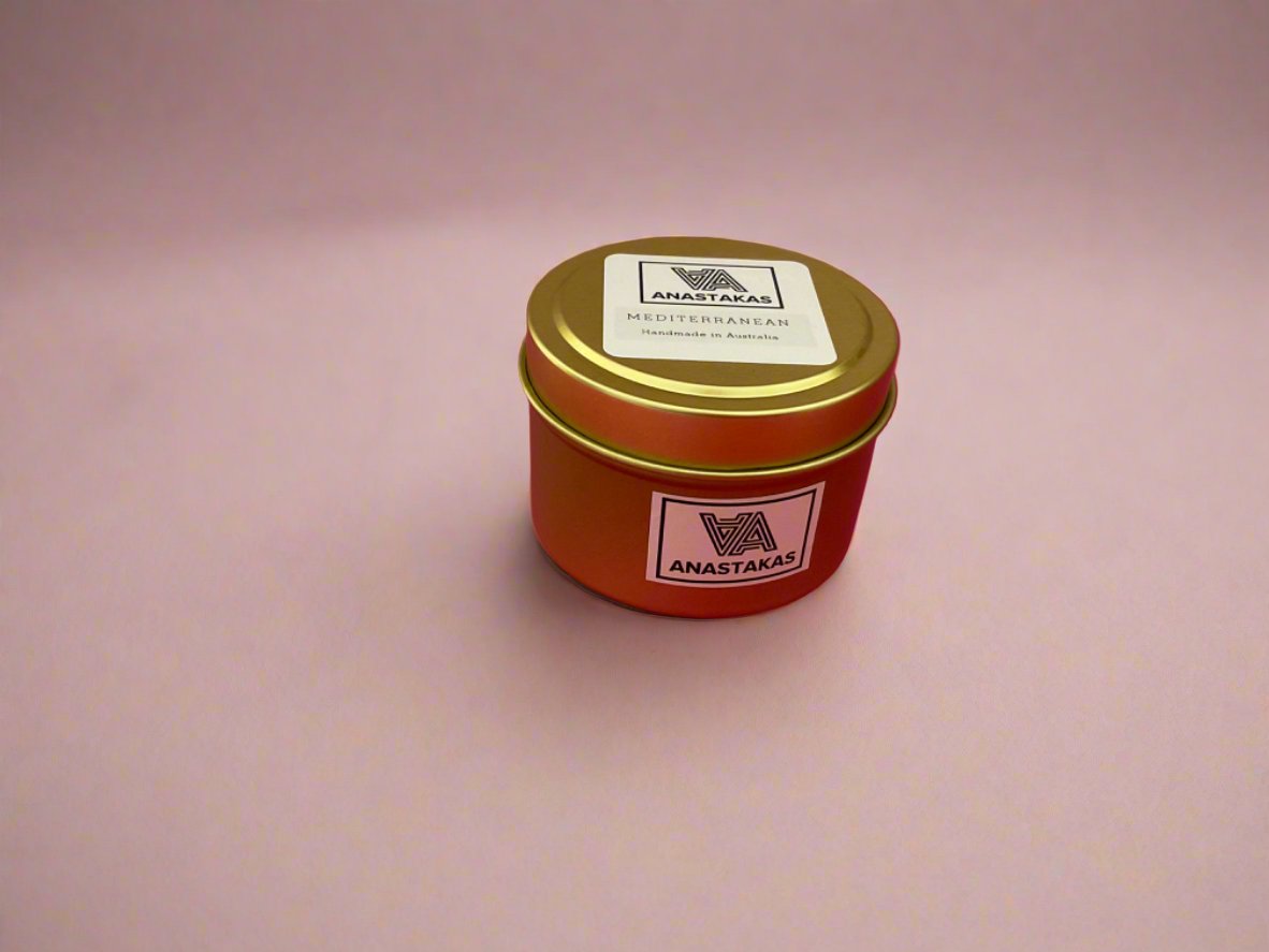 Mediterranean Tin Candle
